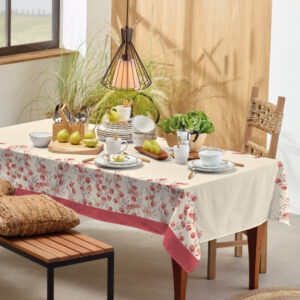 Toalha de Mesa 6 Lugares 1,40x2,10m Estampada